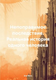 Непоправимое последствие. Реальная история одного человека