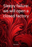 Sleepy failure: we will open a closed factory