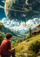 A boy in the space