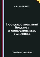 Государственный бюджет в современных условиях