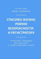 Спасибо жизни, ремню безопасности и регистратору. «Утренние страницы» как разговор с ответственным собой